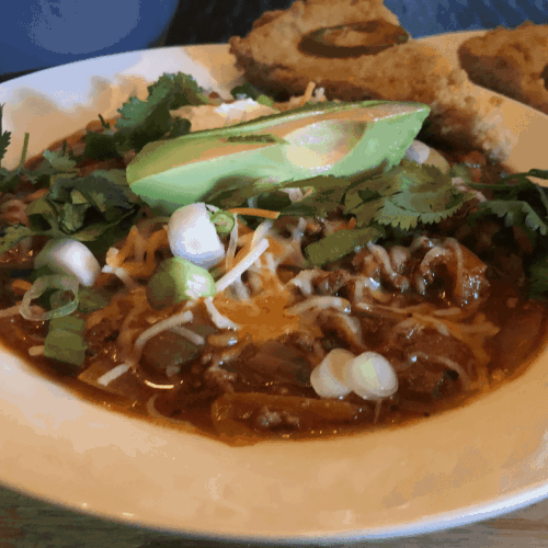 Keto Chili with Low Carb Beans- Castle in the Mountains