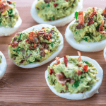 Simple Bacon Guacamole recipe keto low carb gluten free