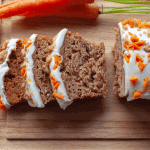 Keto Carrot Cake Banana Bread recipe low carb gluten free dessert