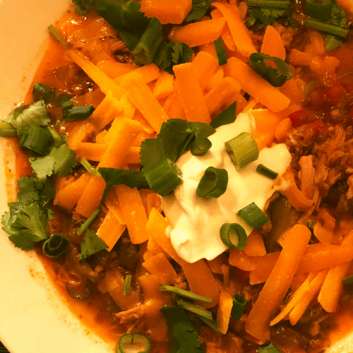 Keto Chili with Low Carb Beans- Castle in the Mountains