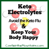 Electrolytes, Keto Flu Supplements, weight loss