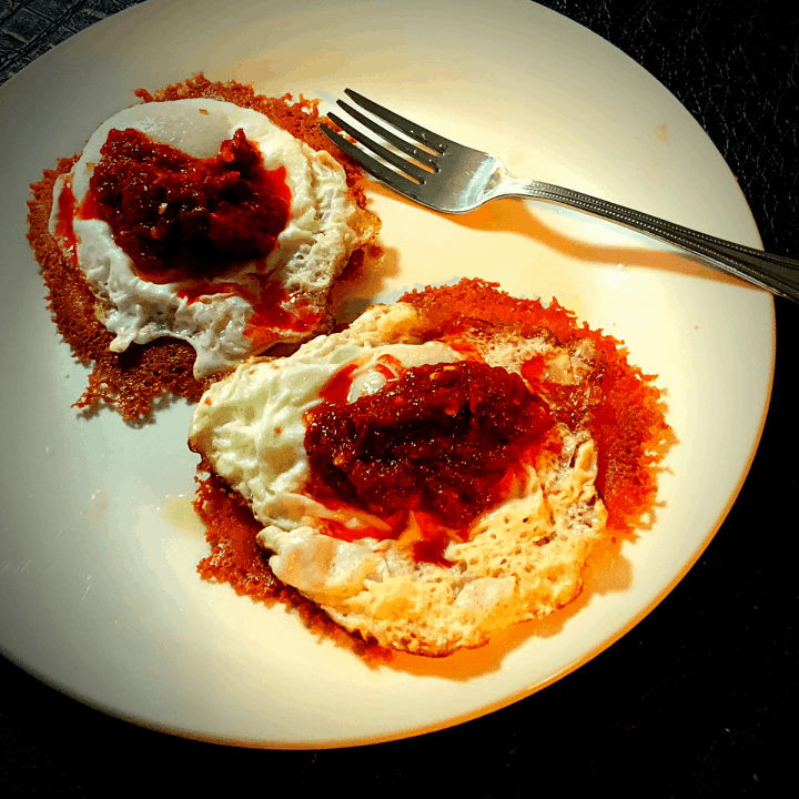 Keto Egg Tacos Castle in the Mountains