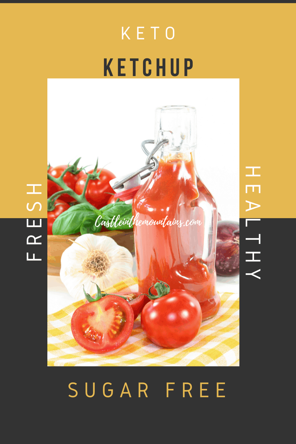 Sugar Free Keto Ketchup Recipe Castle in the Mountains