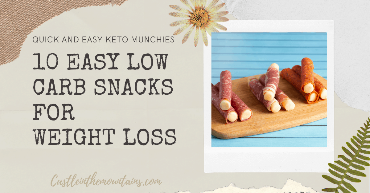 low carb munchies