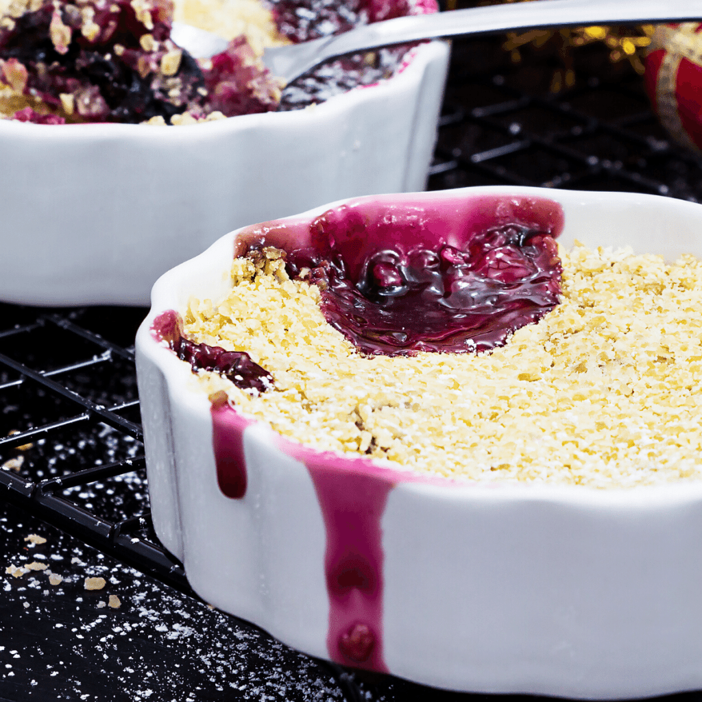 Keto Blackberry Cobbler Recipe Castle in the Mountains