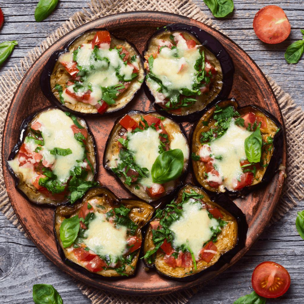 Keto Eggplant Pizza Bites Castle in the Mountains