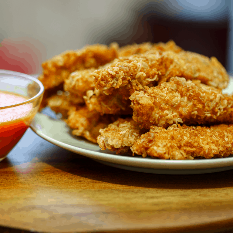 Fried Keto Coconut Chicken Strips Recipe Castle in the Mountains