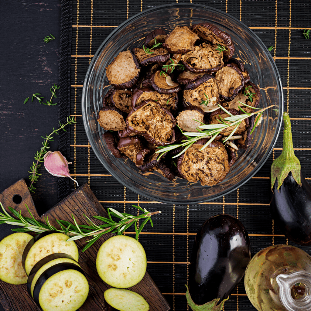 Spicy Eggplant Chips Recipe Castle in the Mountains