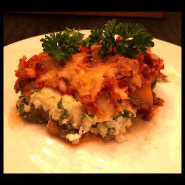 Low Carb Eggplant Lasagna Recipe - Castle in the Mountains