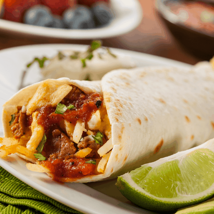 Keto Breakfast Burritos Castle in the Mountains