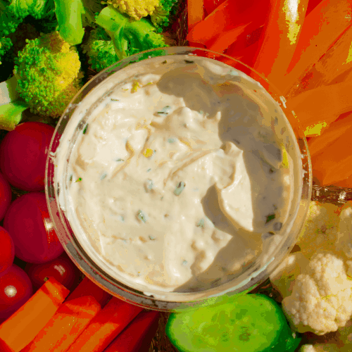 Keto French Onion Dip Castle in the Mountains