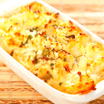 low carb cauliflower cheese bake FI