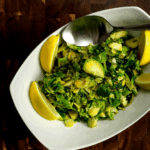 Air Fryer Shredded Brussels Sprouts FI