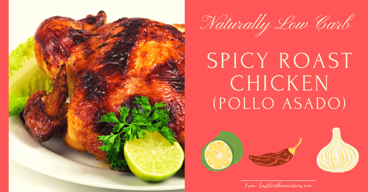 Spicy Mexican Roasted Chicken Recipe Castle in the Mountains