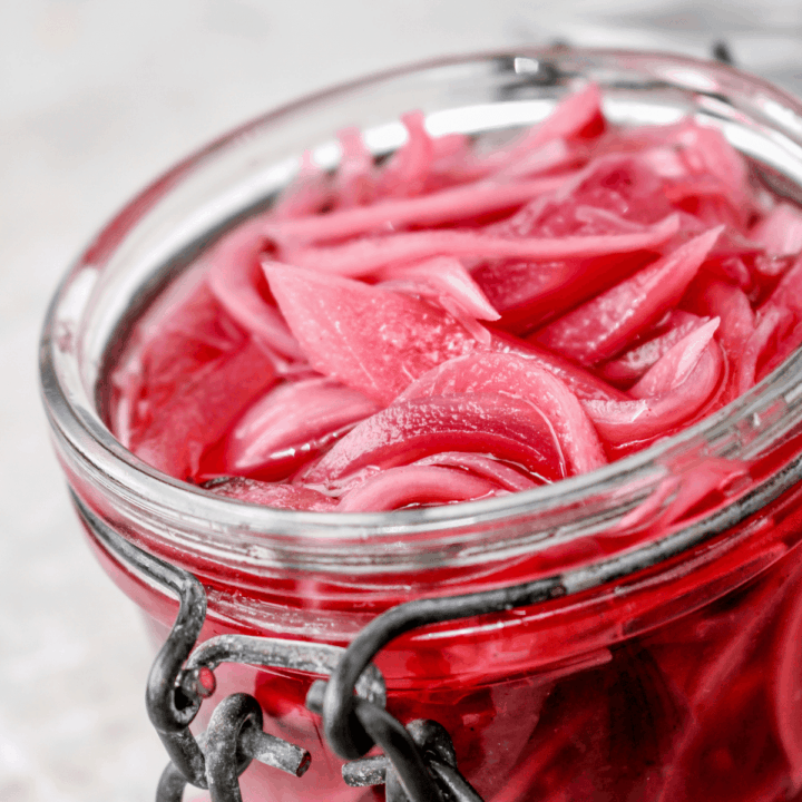 Low Carb Pickled Onions Recipe Sweet & Spicy Castle in the Mountains