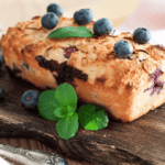 Low Carb Lemon Blueberry Bread FI