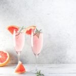 Low Carb Lavender Grapefruit Mimosa FI