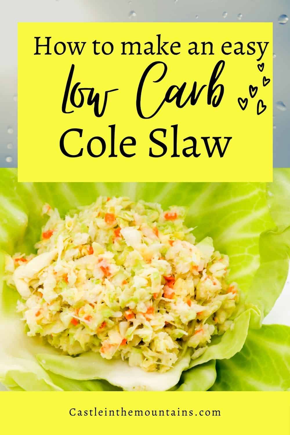 KFC Coleslaw Keto Copycat - Castle in the Mountains