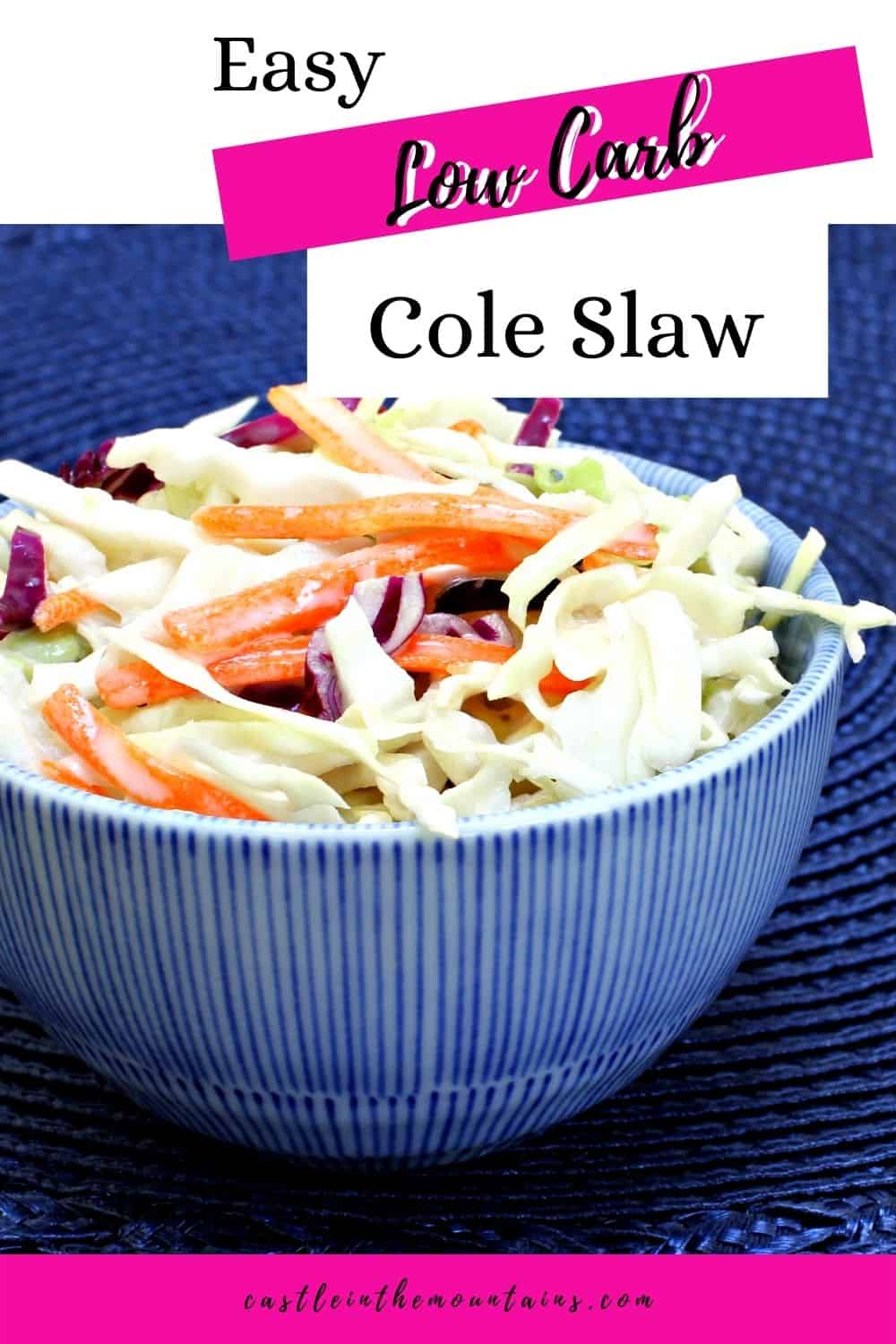KFC Coleslaw Keto Copycat - Castle in the Mountains