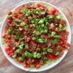 Keto BLT Dip in a bowl