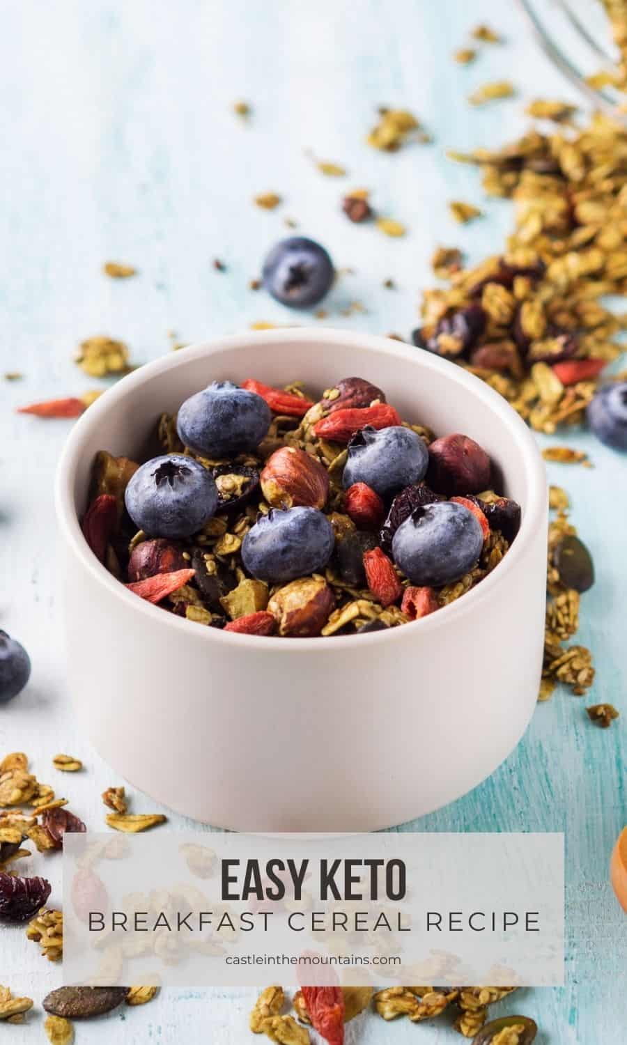 Easy Keto Cereal Recipe Castle in the Mountains