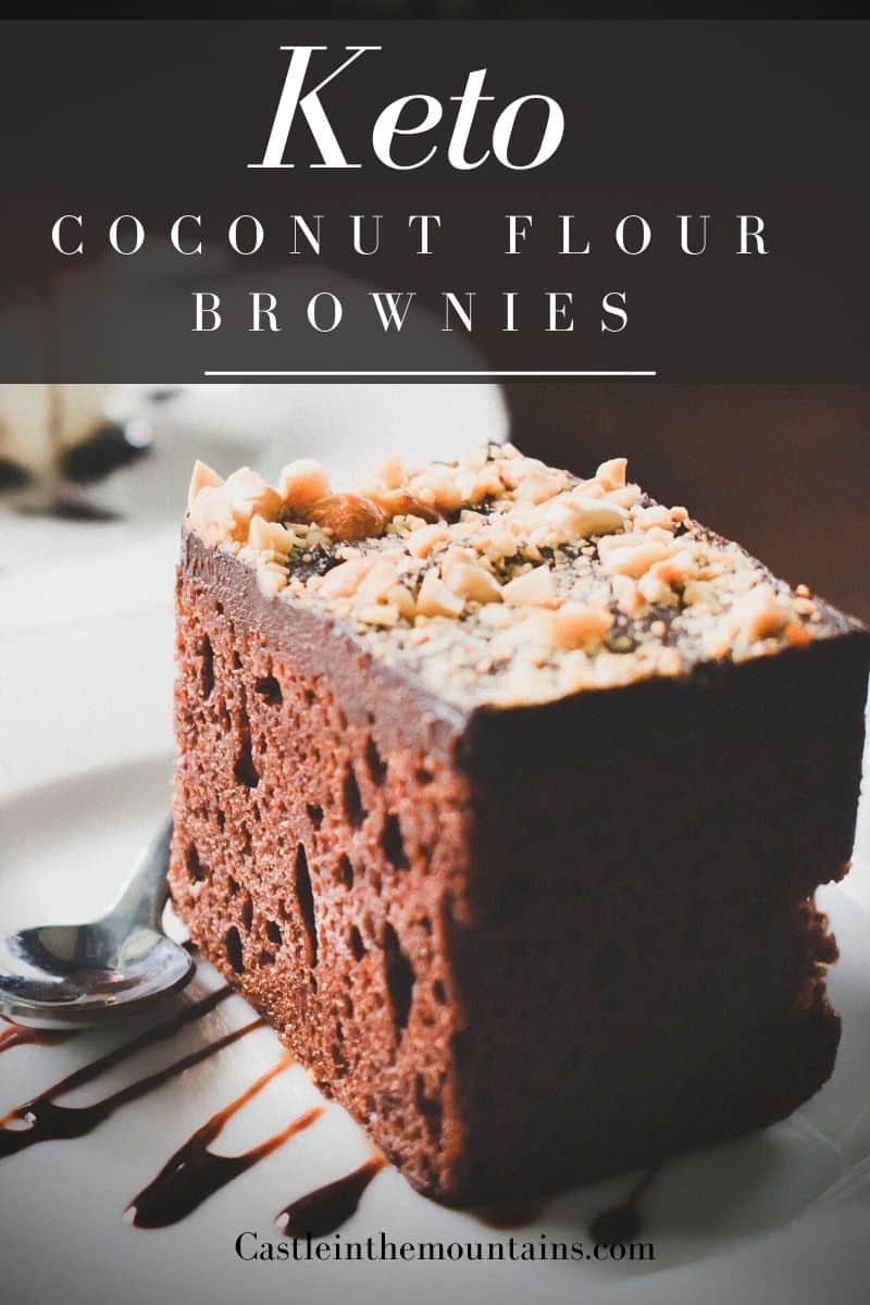 Keto Coconut Flour Brownies Castle in the Mountains