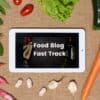 Why I blog about Food and Keto Food Blog Fast Track on a tablet to show you the course