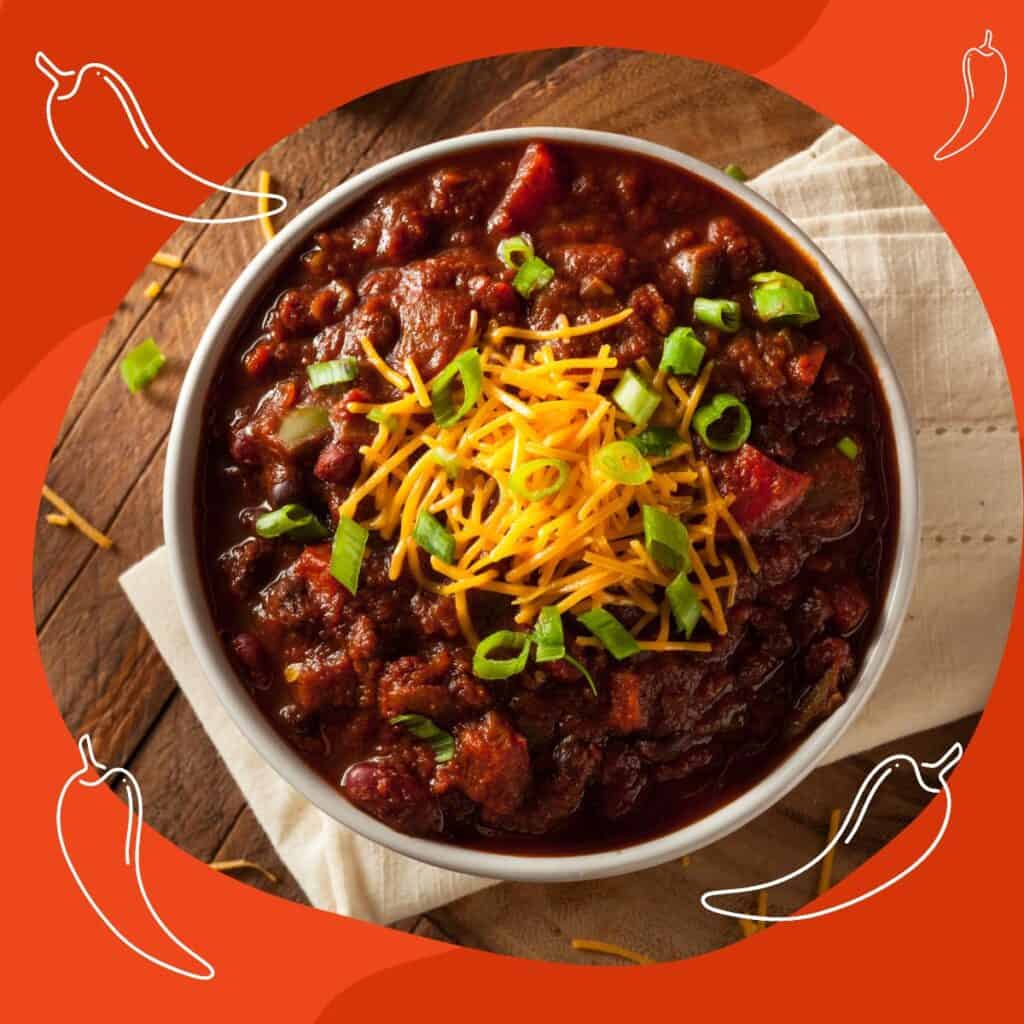 Keto Chili with Low Carb Beans Castle in the Mountains