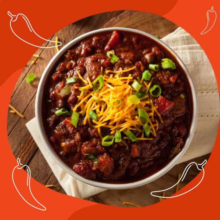 Keto Chili with Low Carb Beans Castle in the Mountains