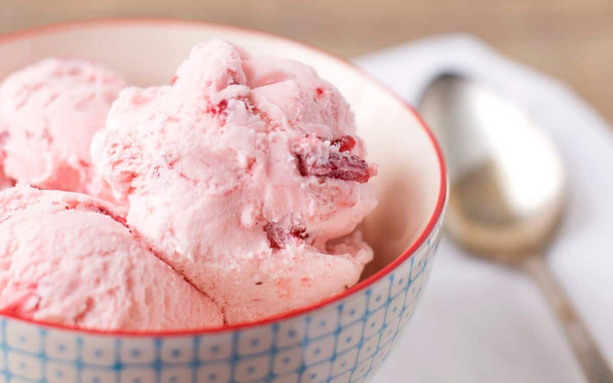 5 Minute Keto Blender Blackberry Ice-Cream