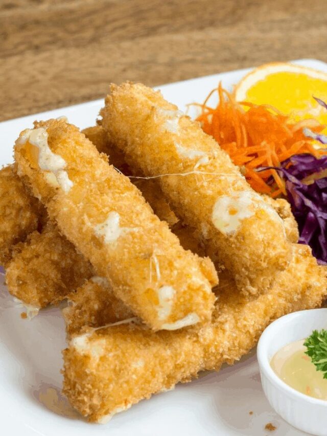 KETO AIR FRYER MOZZARELLA STICKS Castle in the Mountains