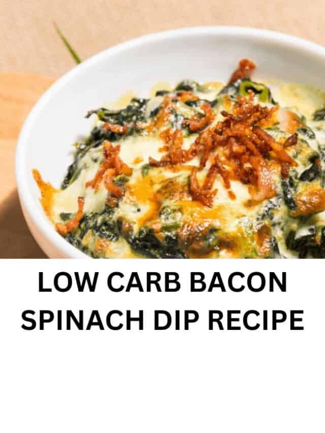 Low Carb Bacon Spinach Dip Recipe Castle in the Mountains