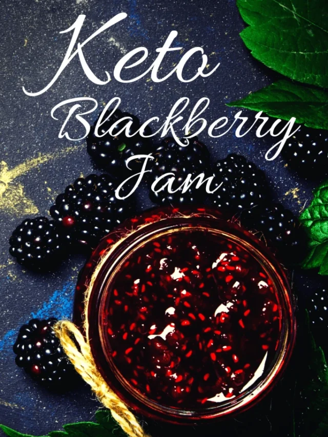 Keto Chia Blackberry Jam recipe Castle in the Mountains