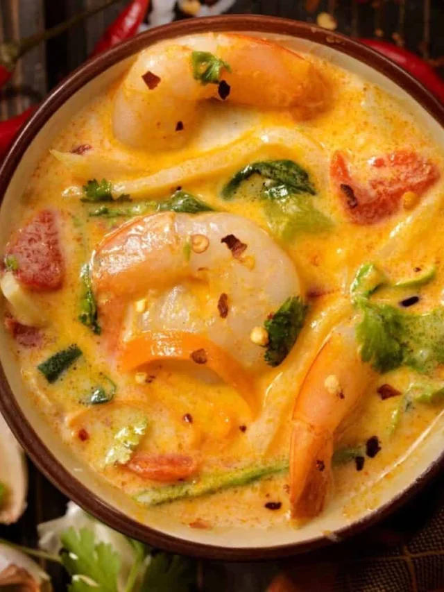 Keto Thai Coconut Shrimp Curry - Castle in the Mountains