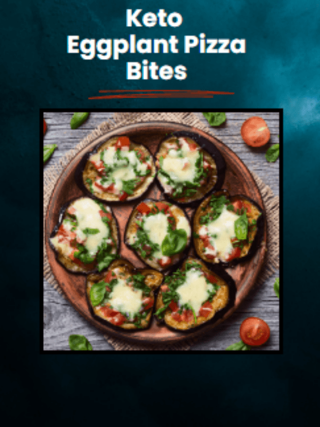 Keto Eggplant Pizza Bites Castle in the Mountains