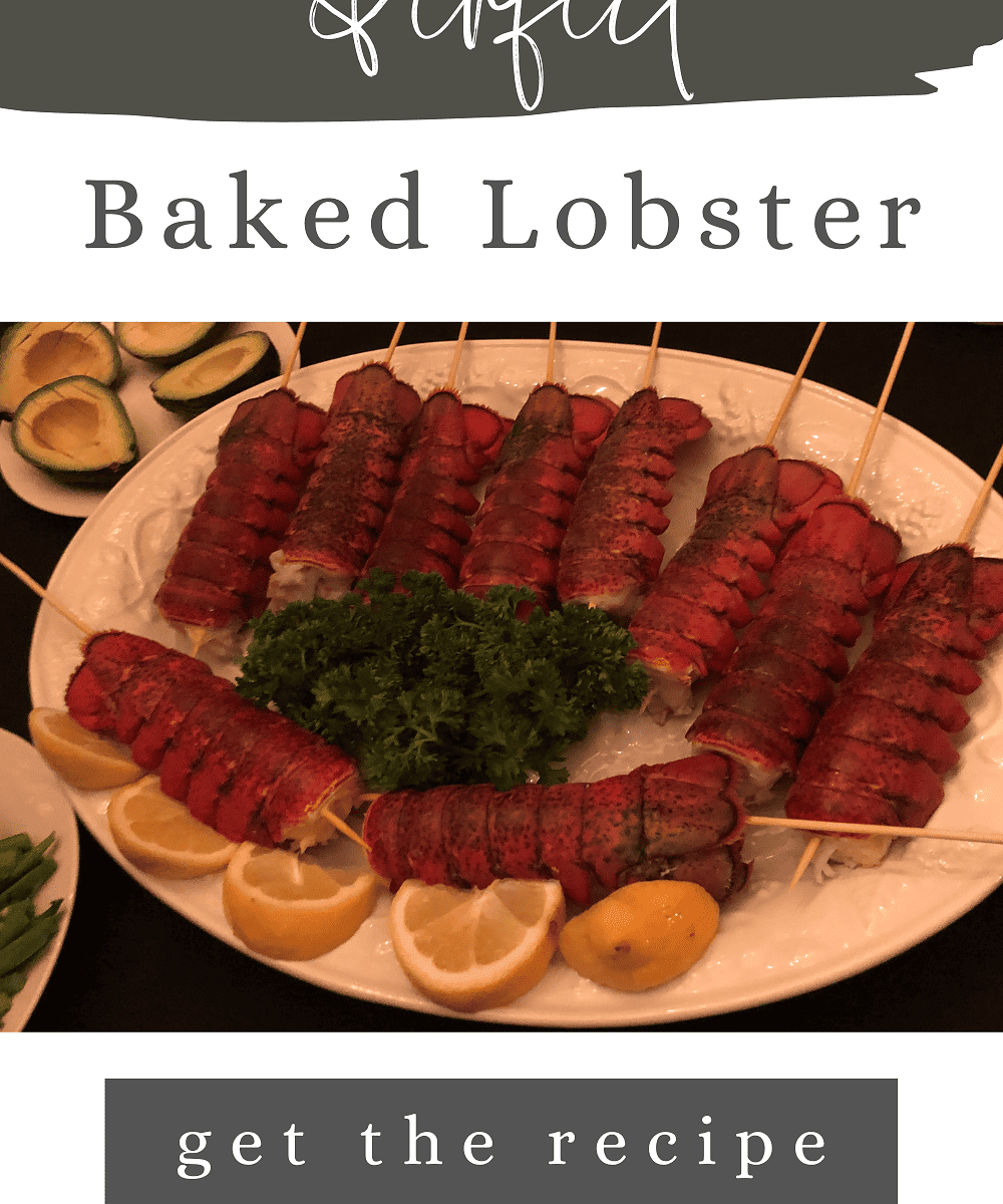 Baked Lobster Tails Keto Castle in the Mountains